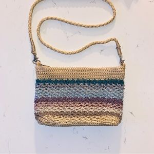 The Sak Crochet Colorful Crossbody